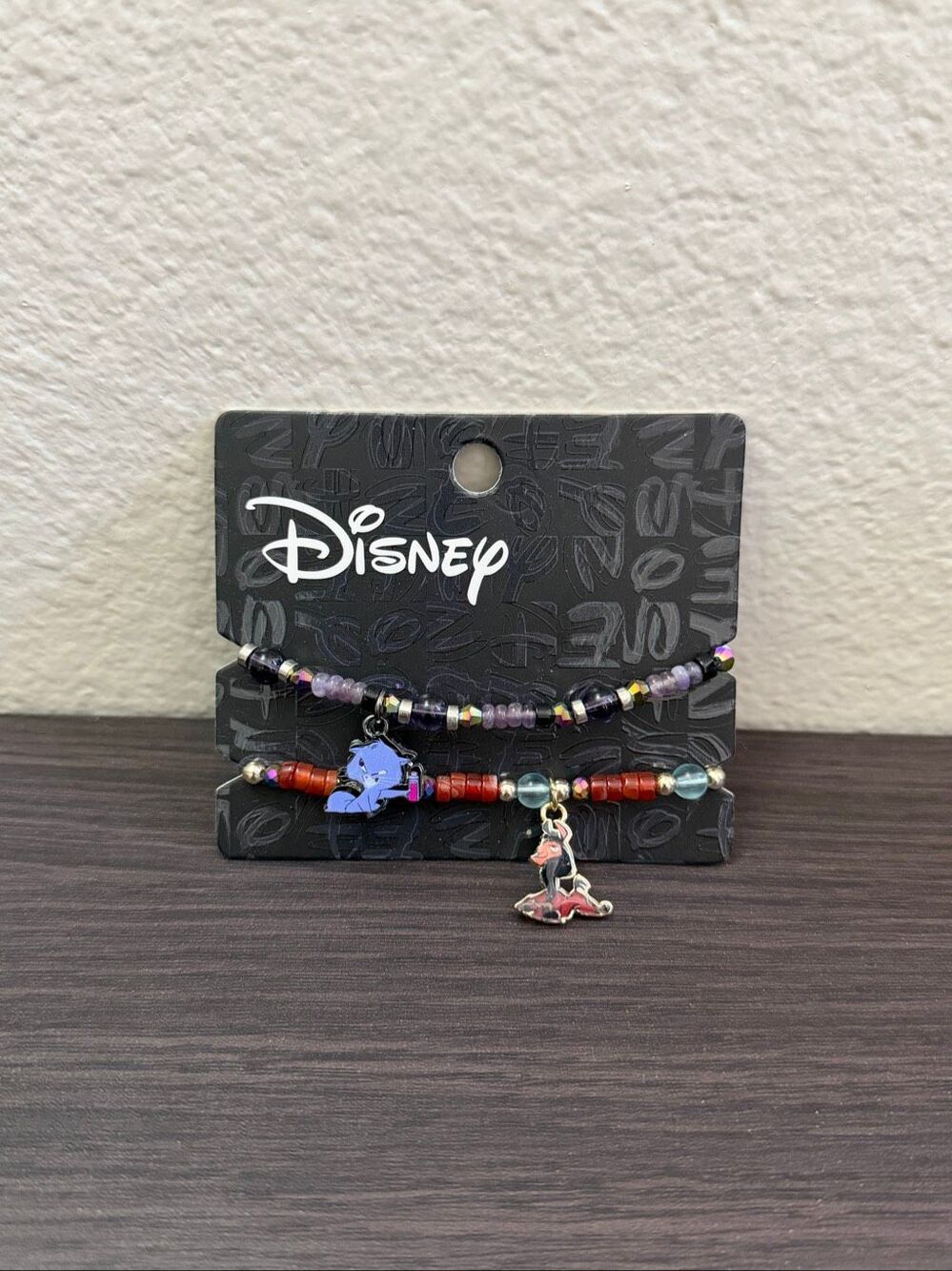 Disney The Emperor's New Groove Kuzco & Yzma Best Friend Bead Bracelet Set